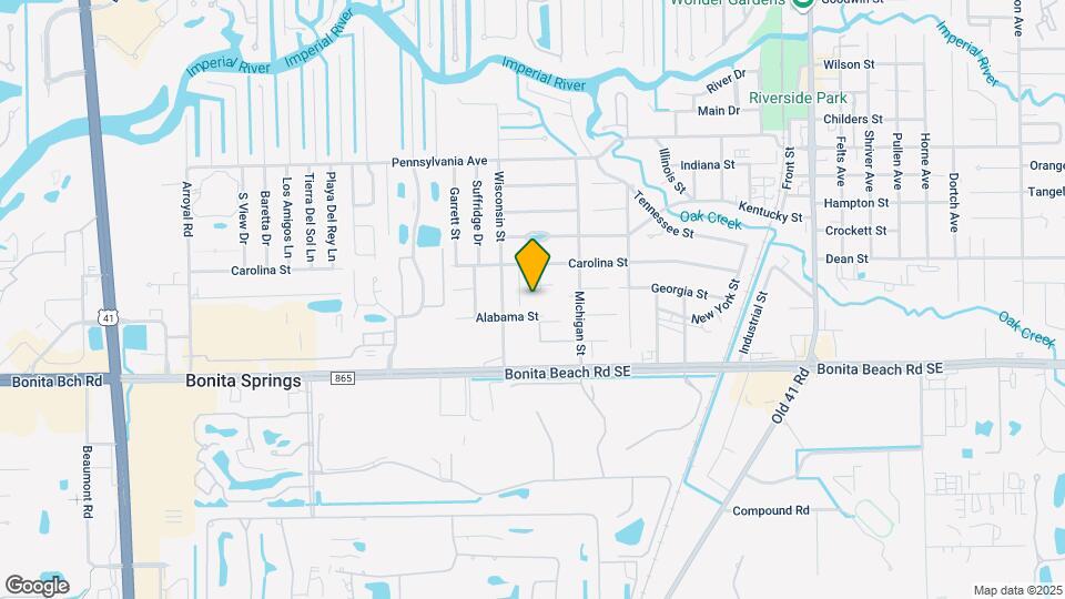9831 Alabama St Map and Location Details