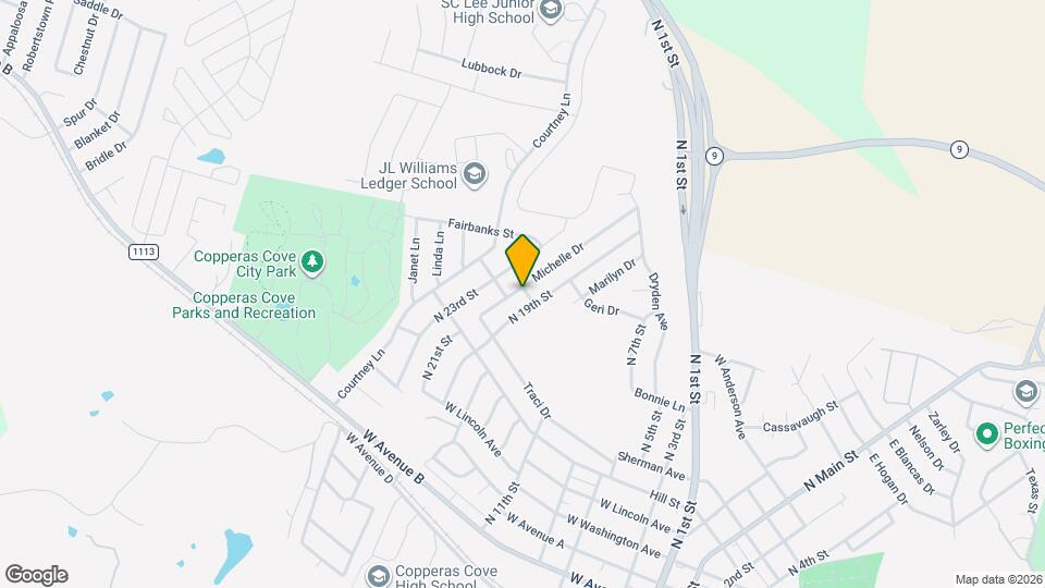 718 Michelle Dr Mapa y Detalles de la Ubicación