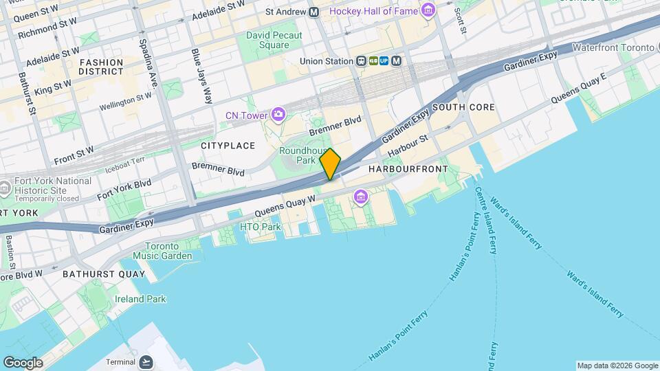 230 Queens Quay W Map and Location Details