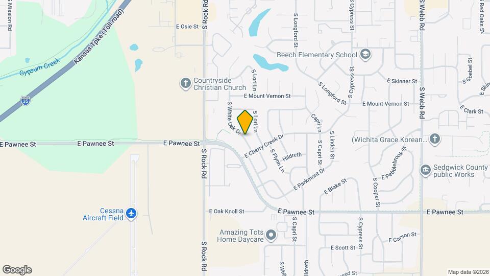 2130 S White Oak Dr Map and Location Details