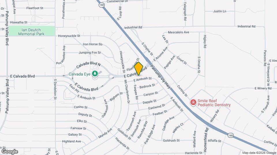 2480 E Ambush St Map and Location Details