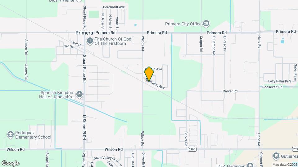 17124 Mandarin Ave Map and Location Details