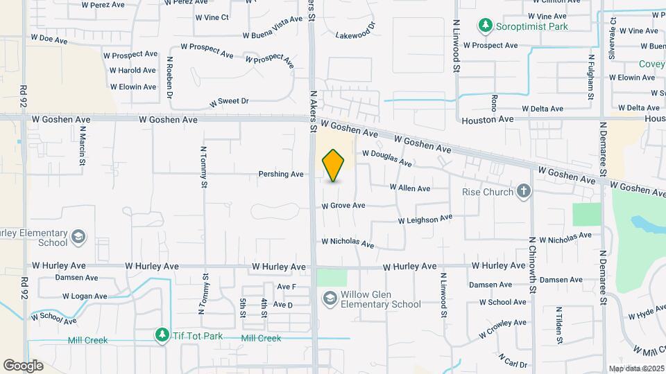1043 N Parkwood Ct Map and Location Details