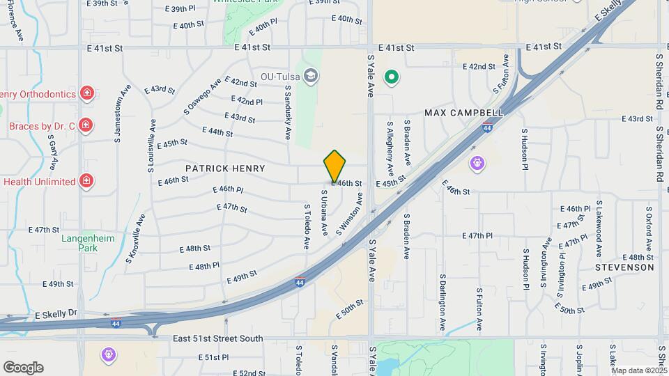 4616 E 46th St Map and Location Details