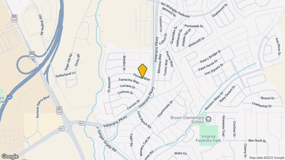 540 Pesaro Way Map and Location Details