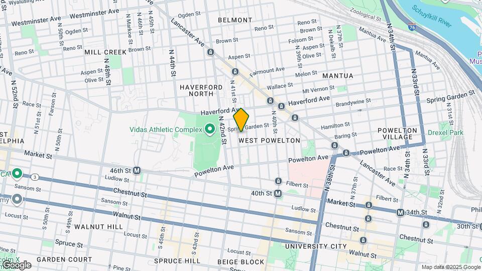 425 N 41st St Map and Location Details