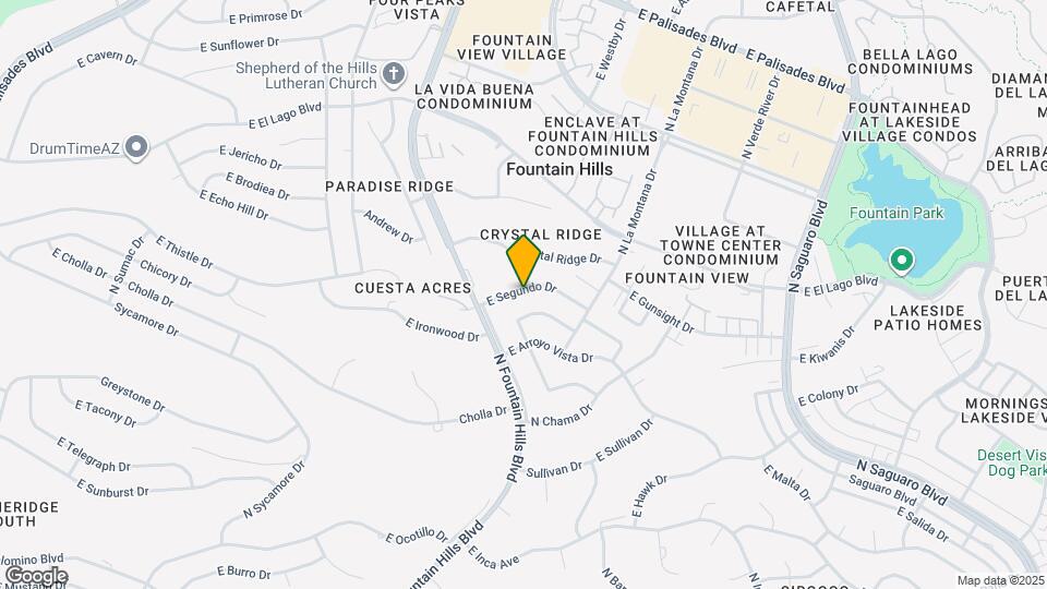 16339 E Segundo Dr Map and Location Details