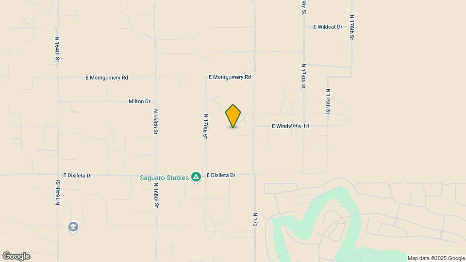 17102 E Las Piedras Wy Map and Location Details