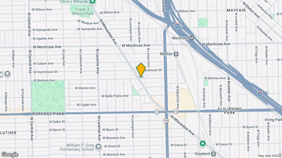 4921 W Berteau Ave, Unit 2 Mapa y Detalles de la Ubicación