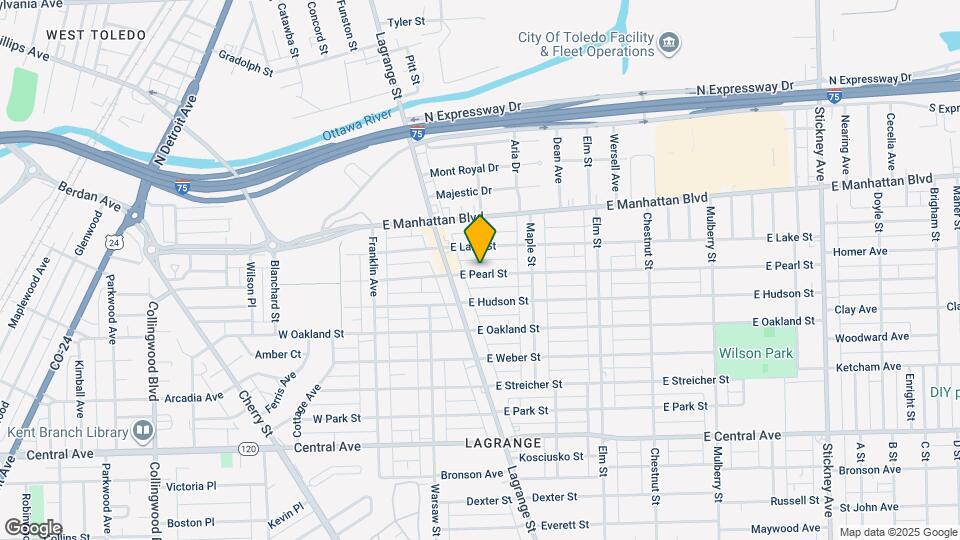 231 E Pearl St Map and Location Details