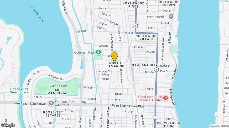 905 Grant St Map and Location Details