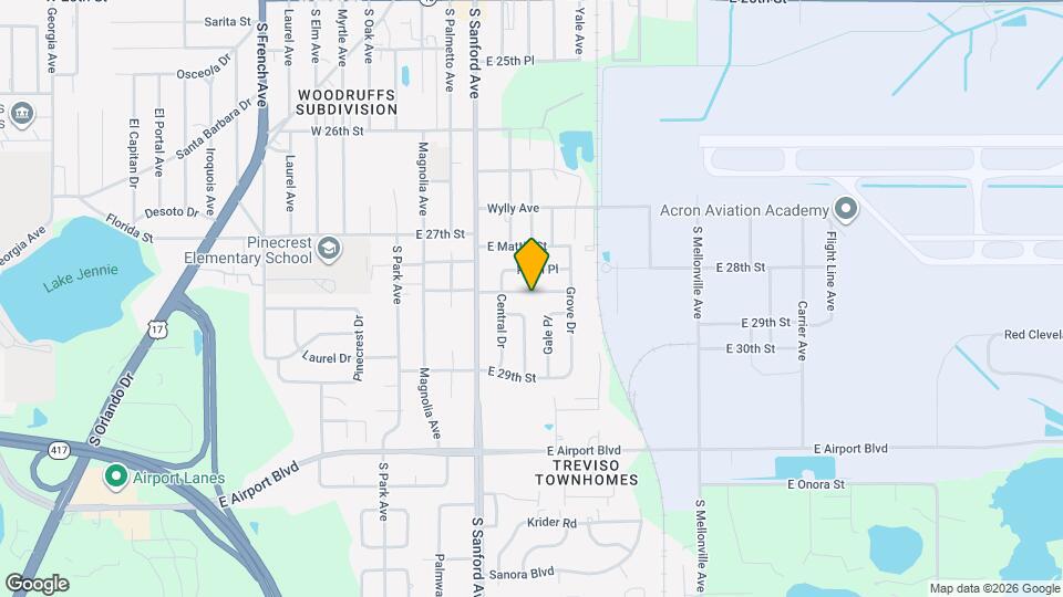 211 Woodmere Blvd Map and Location Details