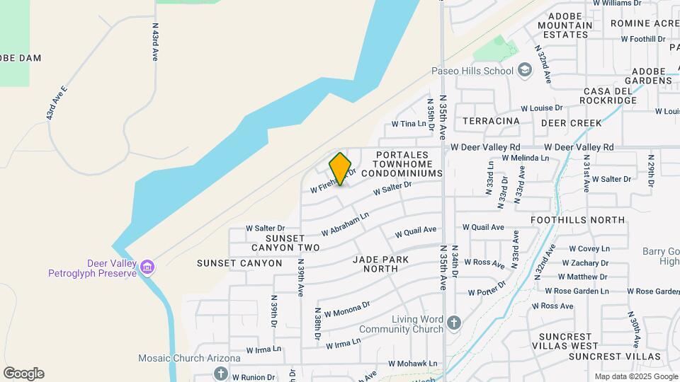 21611 N 37th Dr Map and Location Details