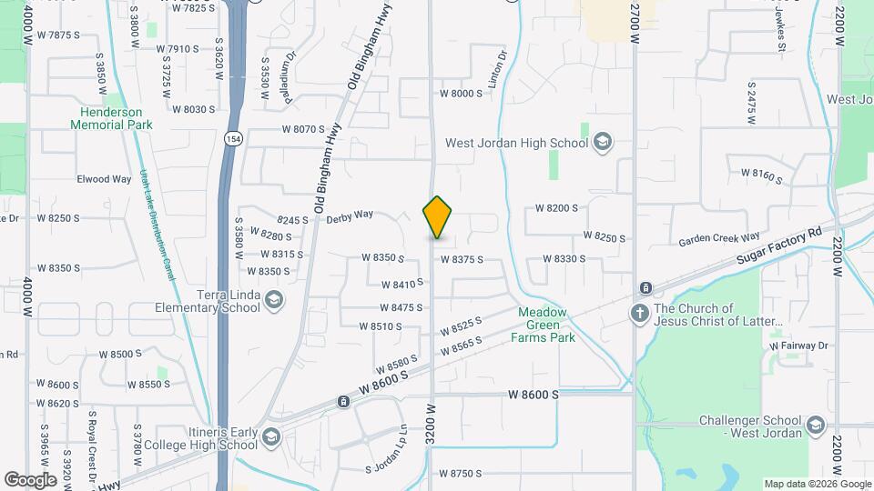 8255 S 3200 W, Unit Unit 1 Map and Location Details