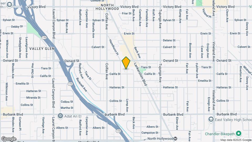 5915 Lemp Ave Mapa y Detalles de la Ubicación