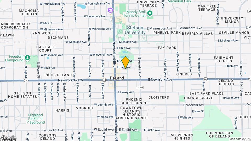134 N Alabama Ave Map and Location Details