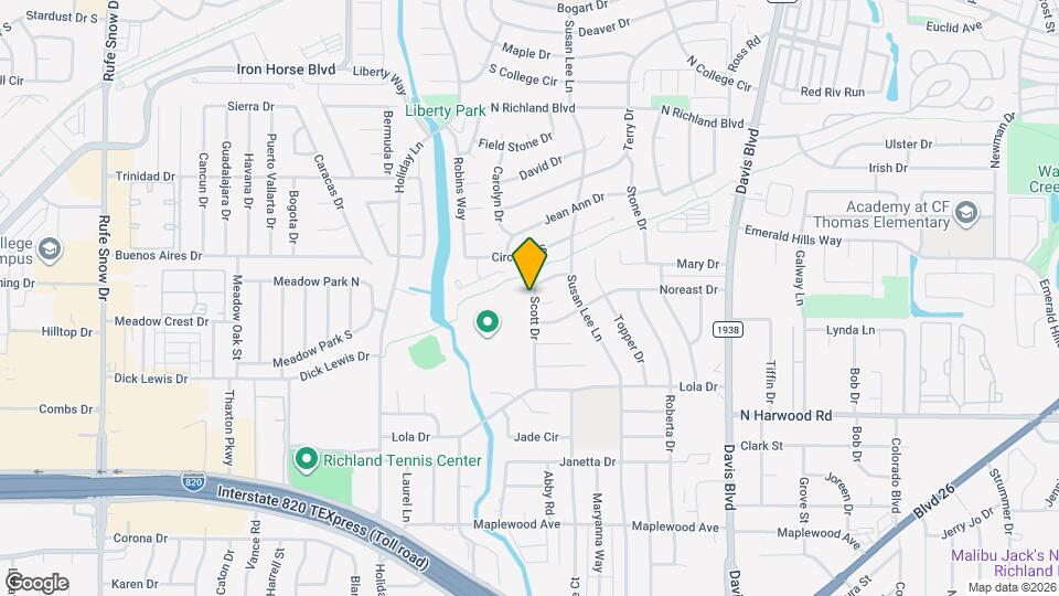 5513 Scott Dr Map and Location Details