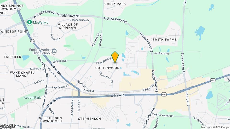 800 Perry Howard Rd Map and Location Details