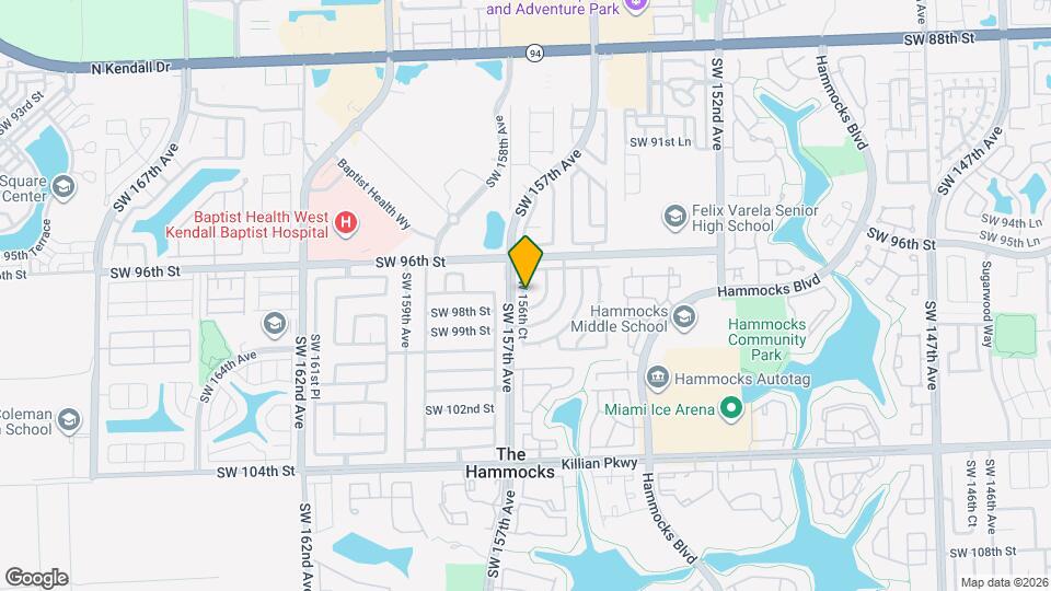 15646 SW 97th Terrace Map and Location Details