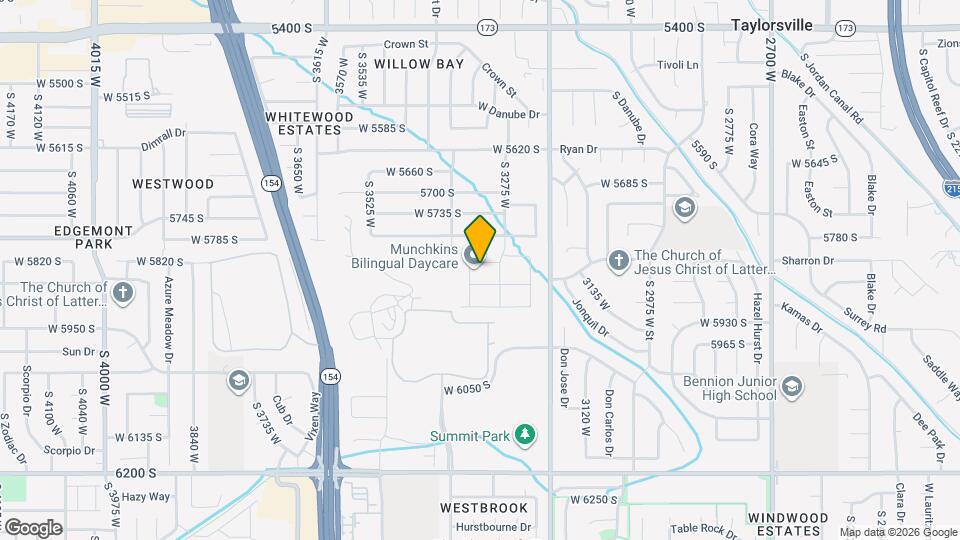 3317 W 5820 S Map and Location Details
