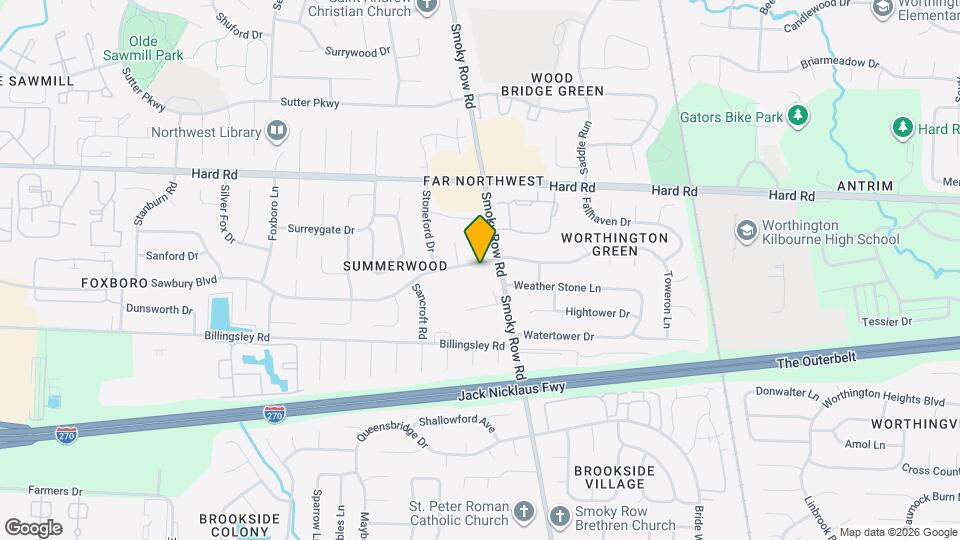 1917 Sawbury Blvd Map and Location Details
