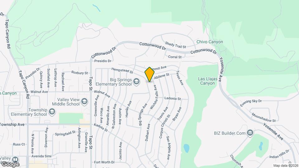 3448 Big Springs Ave Map and Location Details