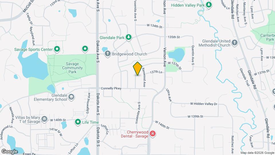 13743 Yosemite Ave S Map and Location Details