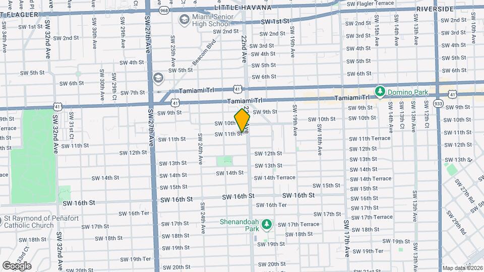 2224 SW 11th St Map and Location Details