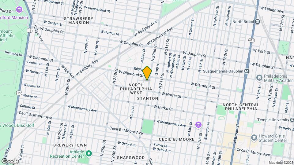 2020 N 22nd St Mapa y Detalles de la Ubicación
