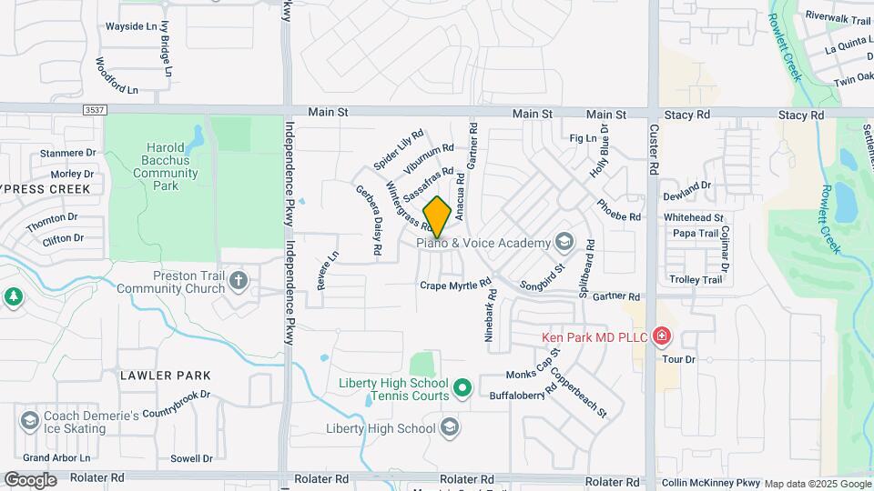 15270 Catalpa Rd Map and Location Details