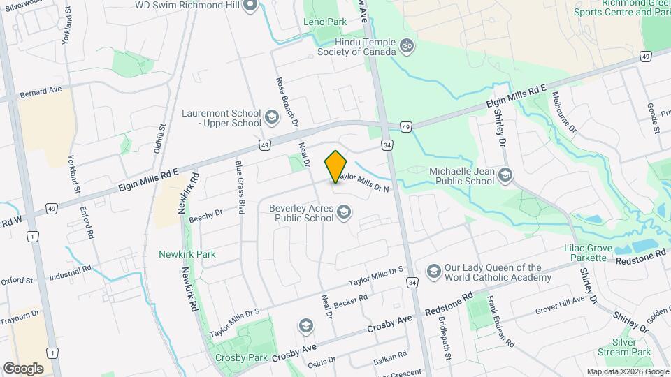 385 Marybay Crescent Map and Location Details