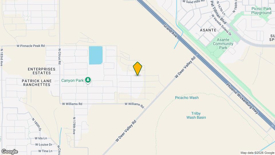 17353 W Patrick Ln Map and Location Details