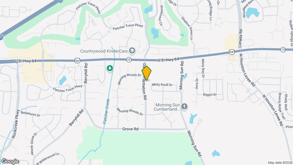 2804 Davies Plantation Rd Map and Location Details