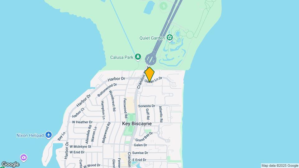50 Ocean Ln Dr Map and Location Details