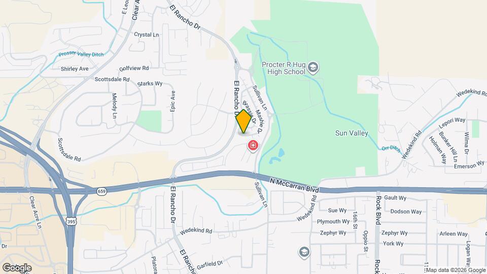 3438 Mashie Dr Map and Location Details