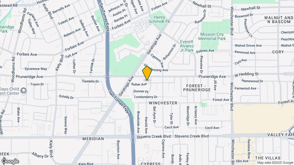 2345 Sutter Ave Mapa y Detalles de la Ubicación