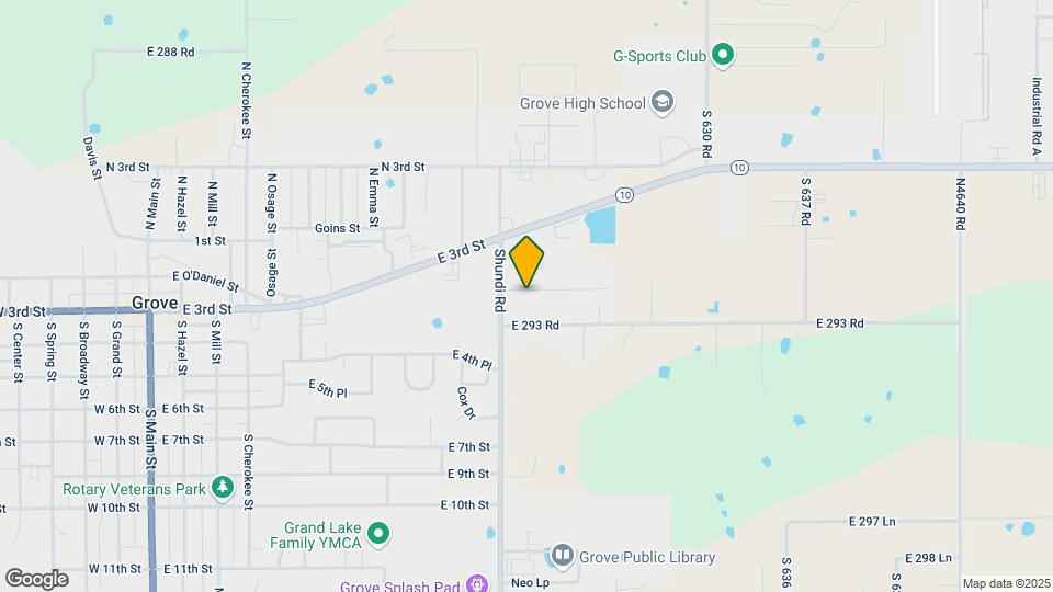 63161 E 291 Rd Map and Location Details