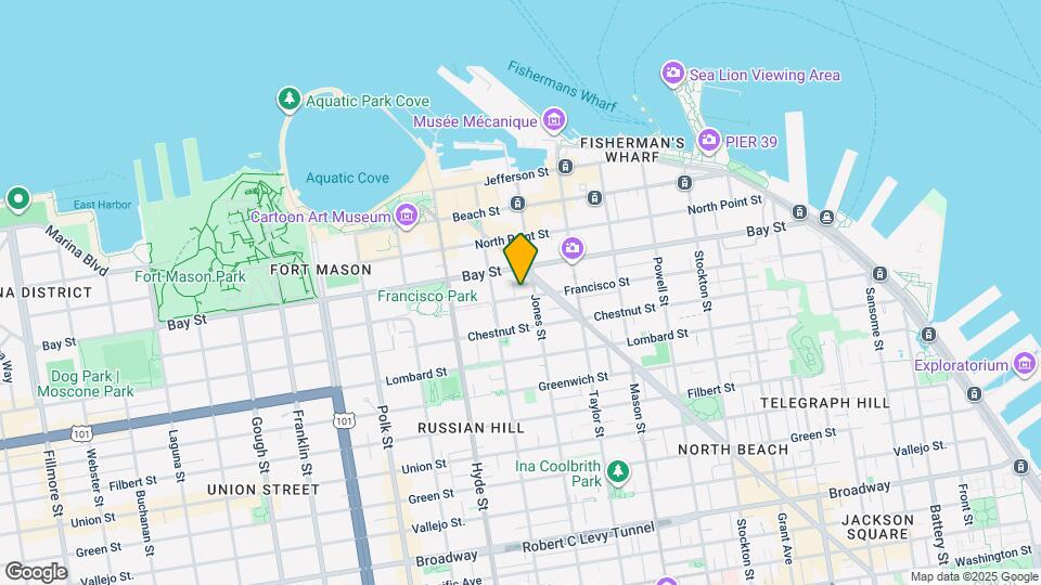 732 Francisco St Map and Location Details