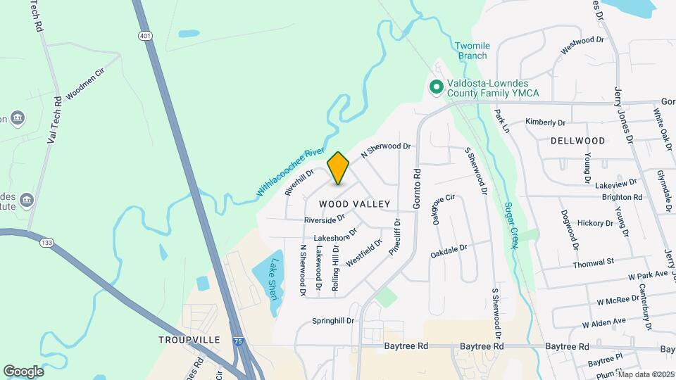 2206 Briarcliff Dr Map and Location Details