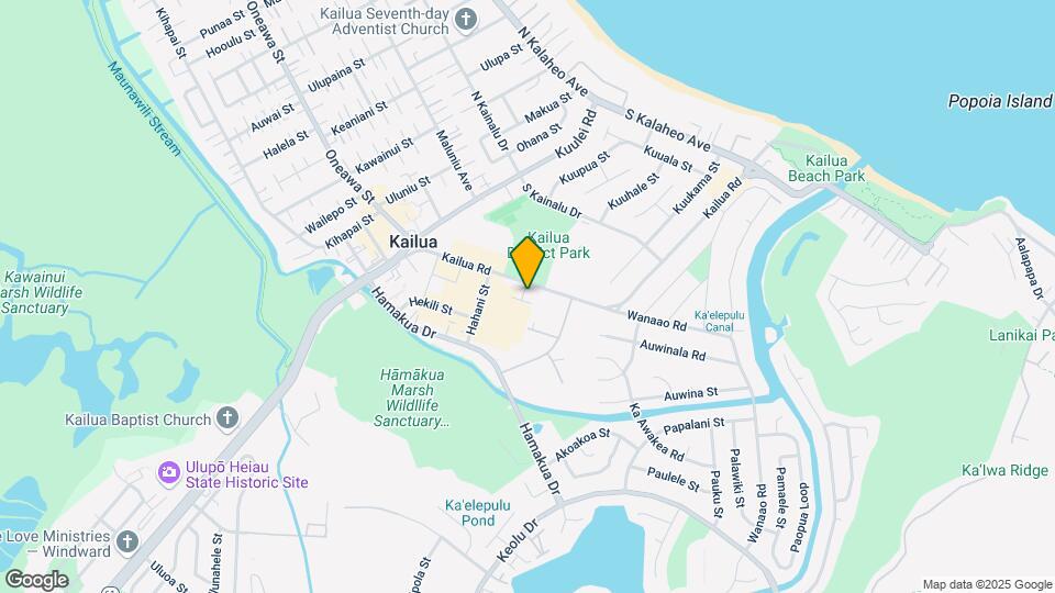 KA MALANAI AT KAILUA Mapa y Detalles de la Ubicación