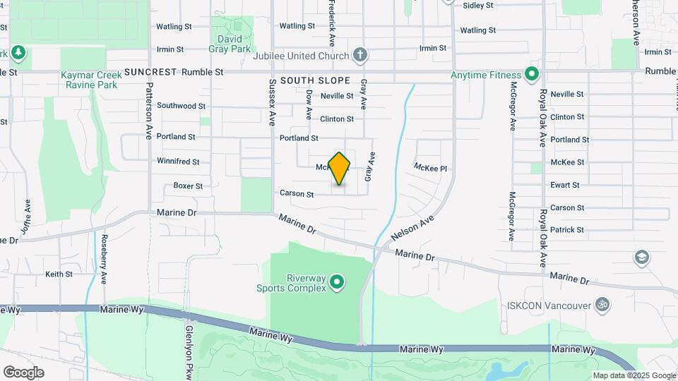 8183 Strathearn Av Map and Location Details