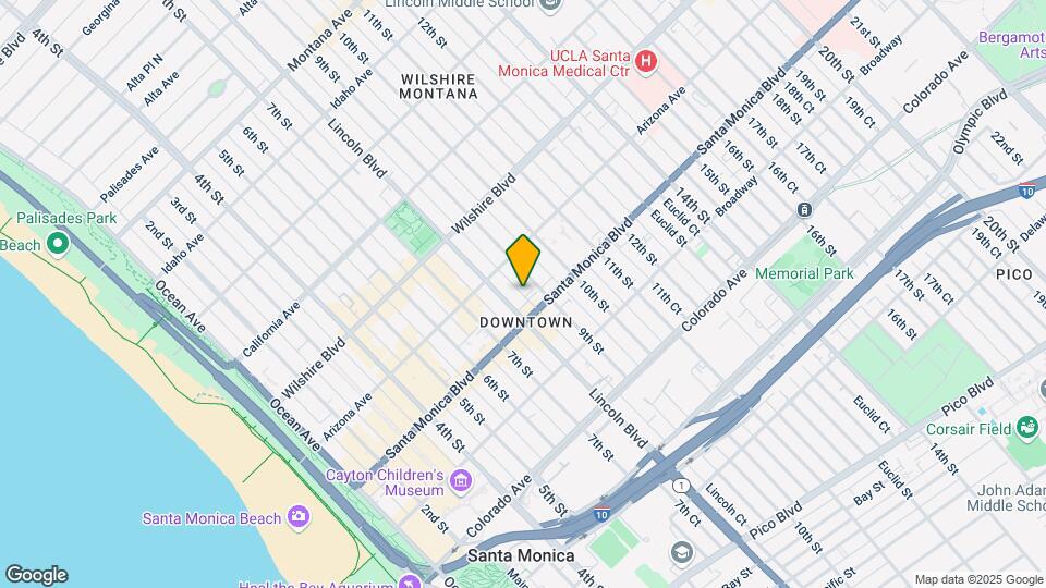 1340 9th St Mapa y Detalles de la Ubicación