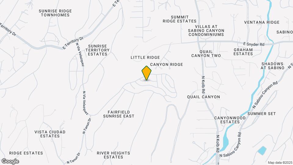 6820 Pico Del Monte Map and Location Details