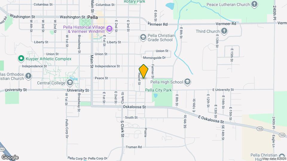 315 Prairie St Map and Location Details