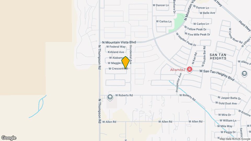 4337 W Crescent Rd Map and Location Details