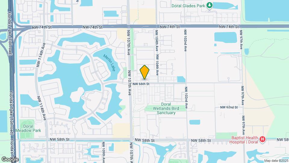 10501 NW 66th St Map and Location Details