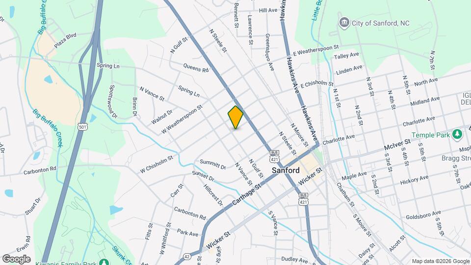 310 N Gulf St Map and Location Details