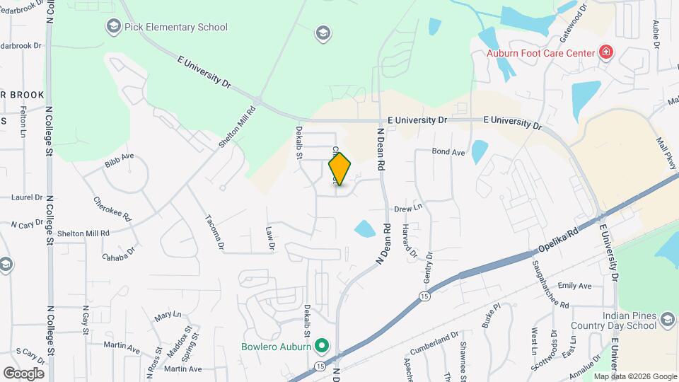 1008 Chinook St Map and Location Details