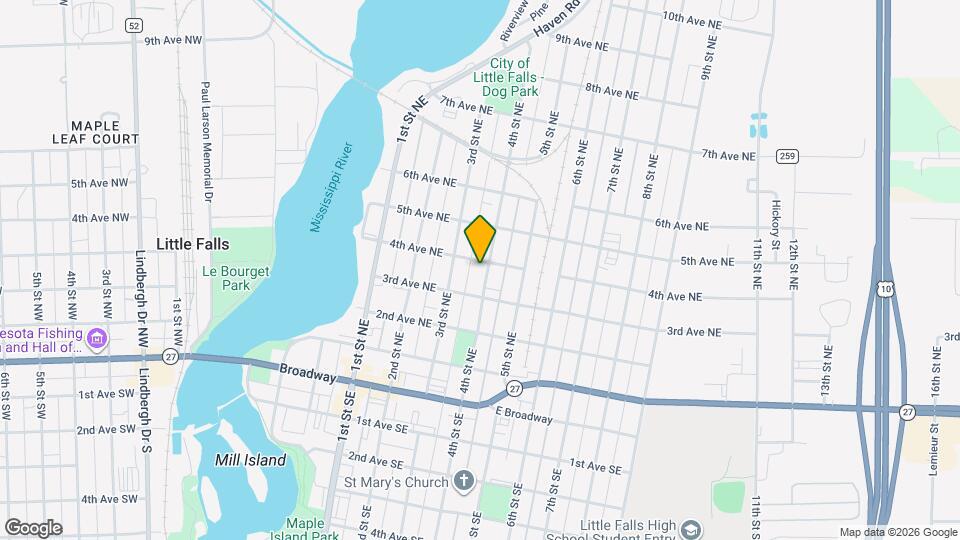 413 4th St NE Map and Location Details