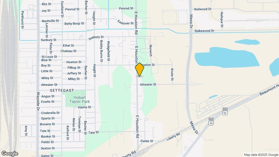 5910 E Houston Rd Map and Location Details